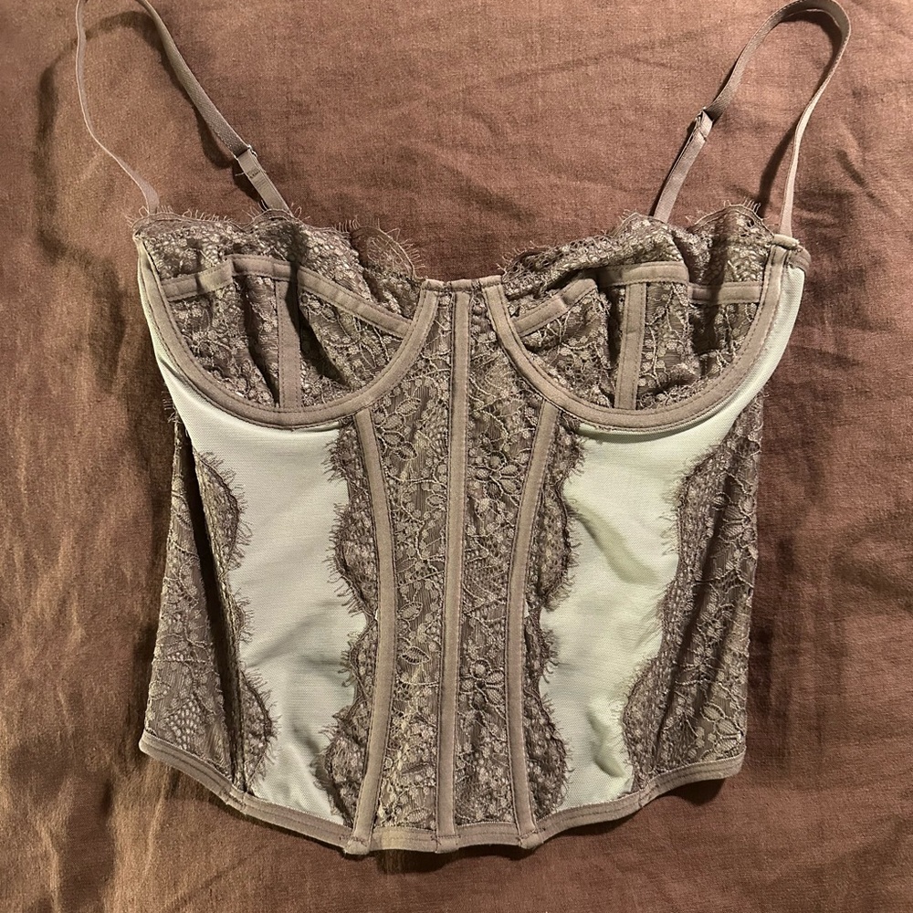 Urban Outfitters Out From Under Corset Top - Picture 2 of 5